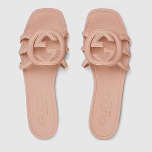 Women's Interlocking G slide sandal